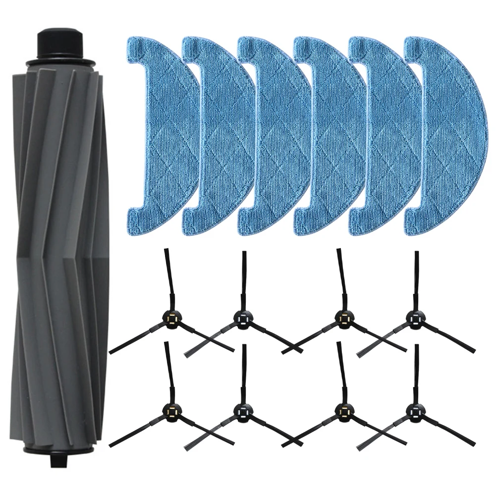 

Швабра с основной боковой щеткой, сменная ткань для Falco для пылесоса Smart 2515/90000, бытовой уборочный робот-пылесос, запасной аксессуар