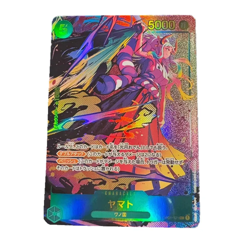1 Pz/Set Anime One Piece Different Painting Versione Giapponese Yamato Card Toy Game Gift Comic Collection Card