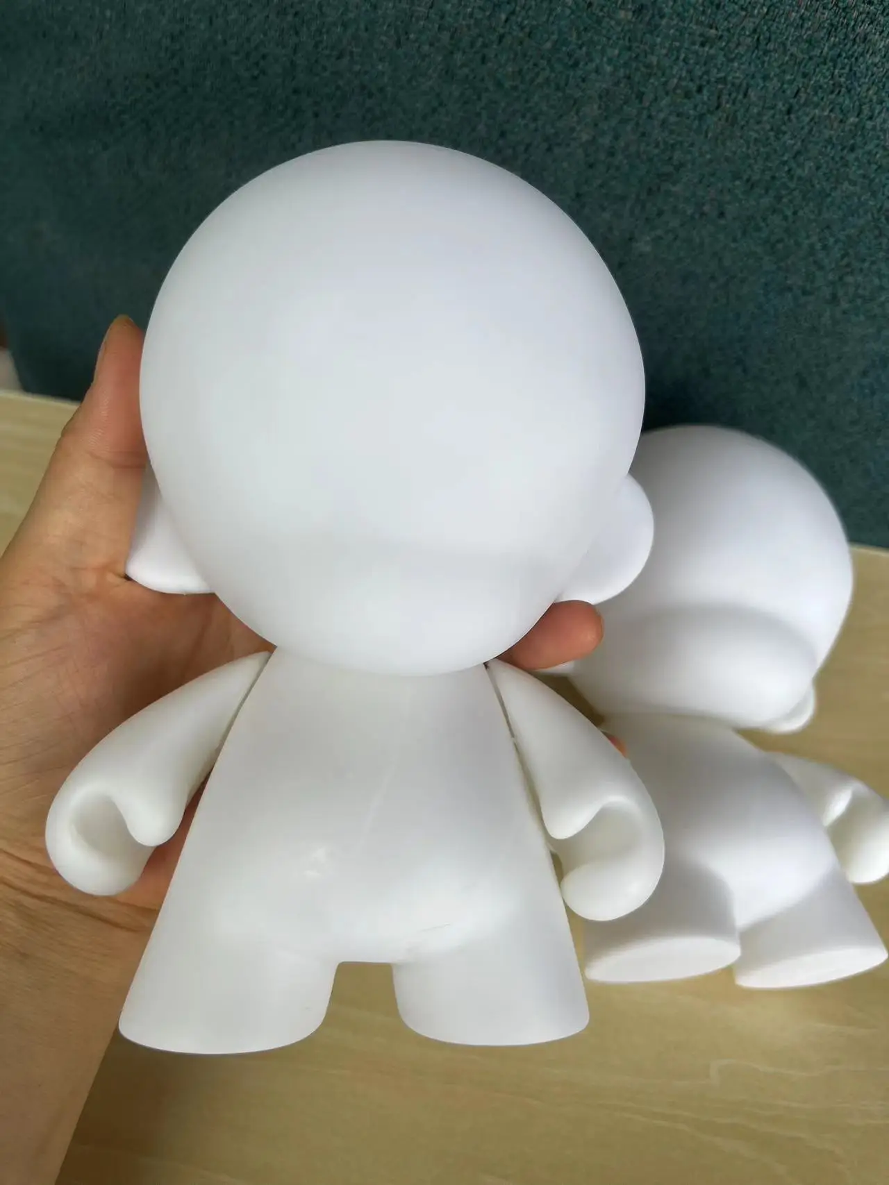 1PCS 4.4-7" Kidrobot Munny DIY Kids Toys for Art Students White Dolls Do it Yourself Dunny Vinyl Art Figure Toy Accessories