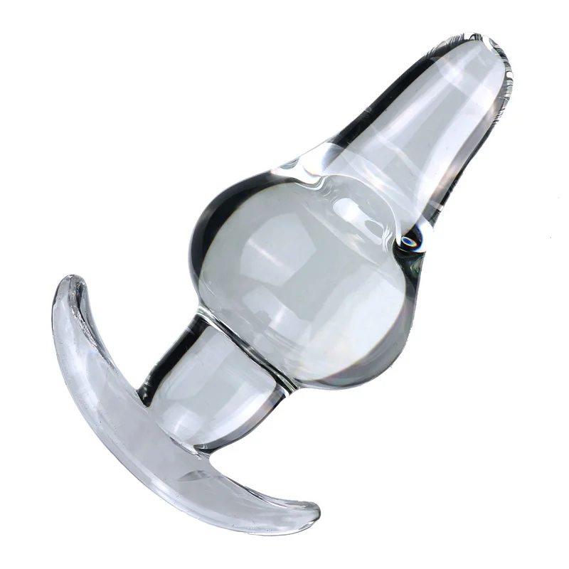 TleMeny Plug anal en verre transparent pour femme Plug anal Anus Dildo Masturbation Adulte Gay Sex Toy Amant Cadeau_voghion.com