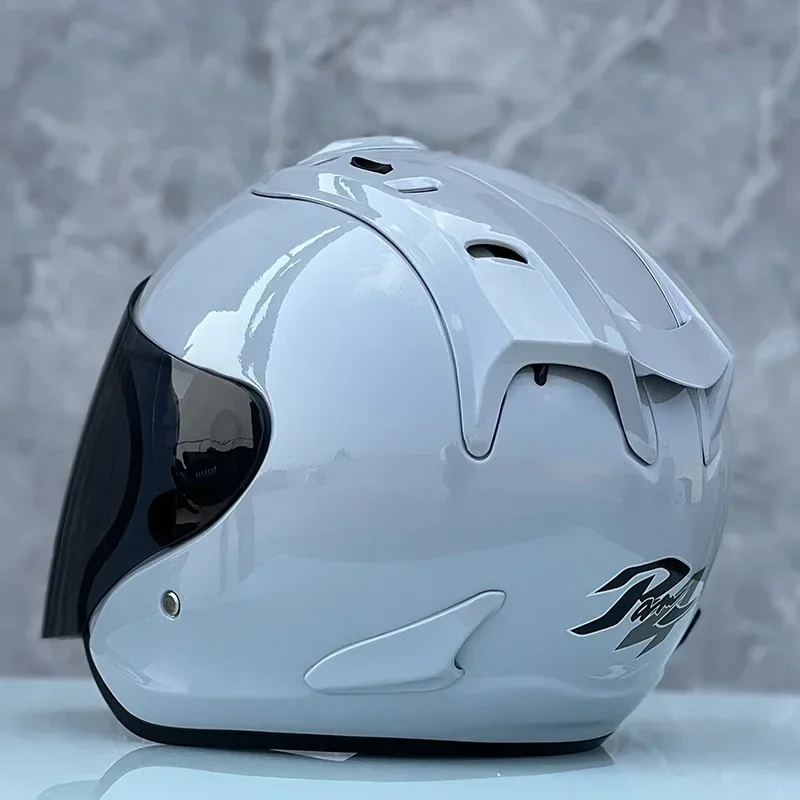 

Half Helmet SZ-Ram4 Cement Grey Casco Casque Summer Season Safety Single Len Motorcycle Helmet Women and Men ECE