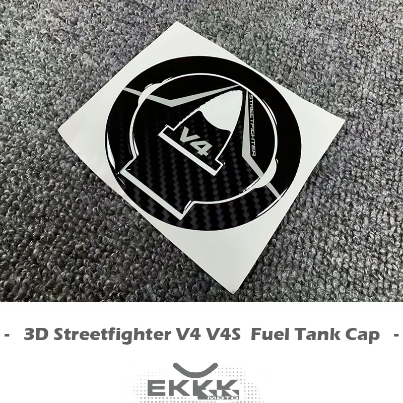 3d Fuel Tank Cap Sticker Fuel Cap Decal Carbon Fiber Texture V4 V4s
