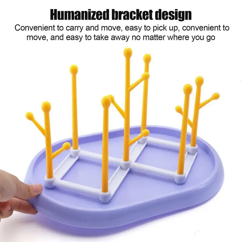

Сушилка для детских бутылочек, креативный держатель для сушки детских бутылочек с ветками дерева, чашек с темами, запасные части насоса, аксессуары
