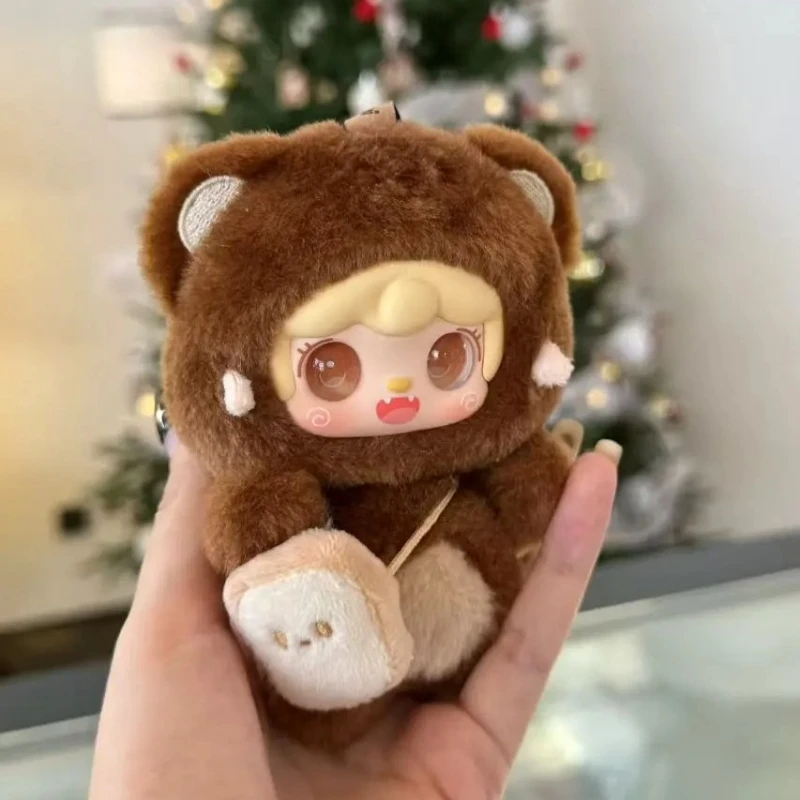 Yooki Bear V4 mini シークレット 黒 奥利奥小熊 ぬいぐるみ 本物の