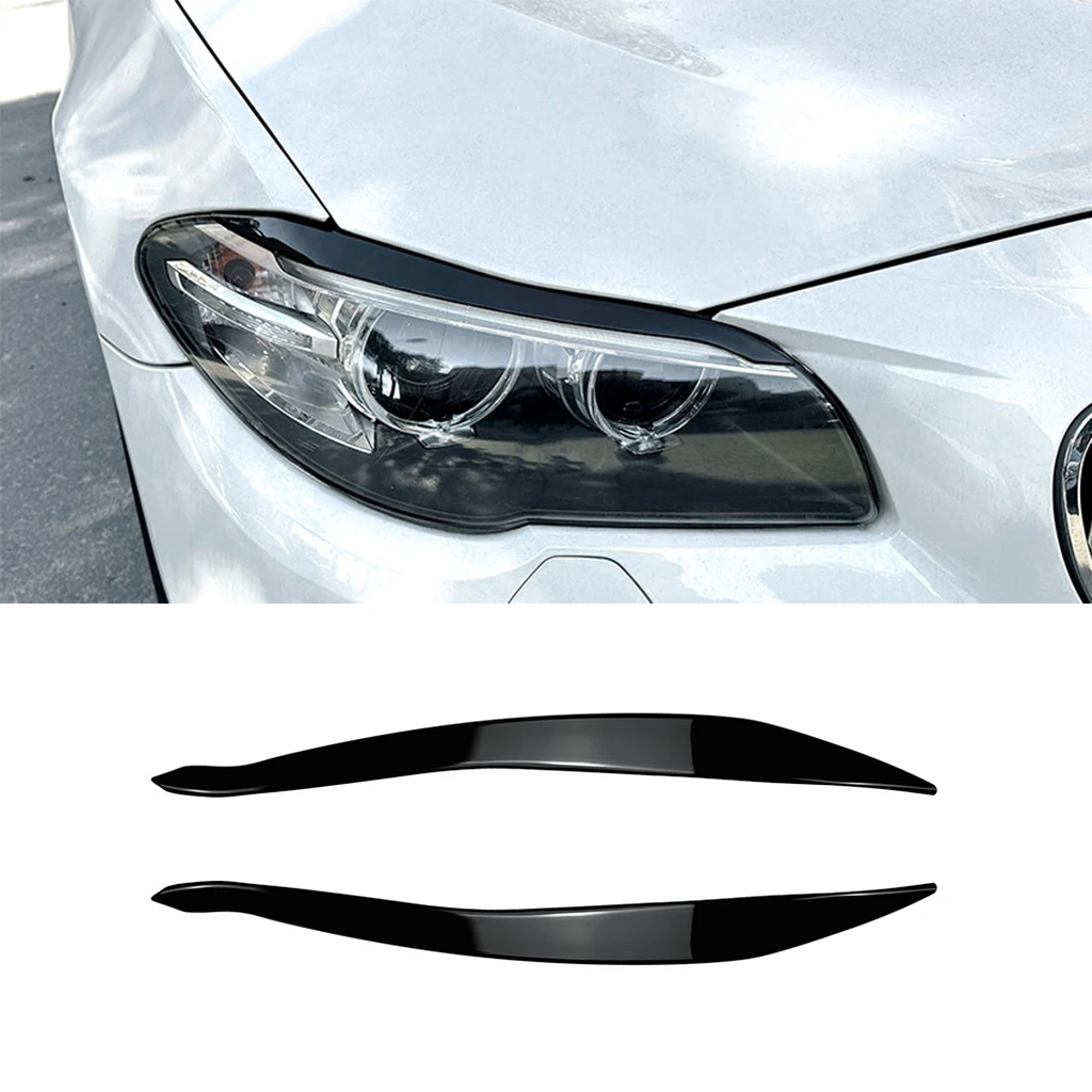 

Глянцевая черная/карбоновая передняя фара для BMW 5 серии F10 F11 2015-2017