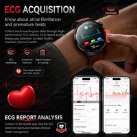 Nouvelle Montre Connectée IA Santé 2026 Hommes Femmes – Analyse Corporelle Précise Cinq Organes, Acide Urique, Pression Artérielle, Appel Bluetooth, Étanchéité IP68K 3