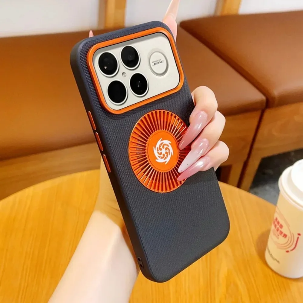 Luxurious Heat-Dissipating PU Leather Magnetic Phone Case with Drop Protection