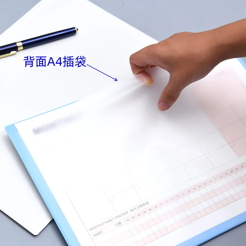 Zoecor FIZZ Weekly Plan Desktop Efficiency Plan PU Monthly Planner Daily Learn Time Management Notepad Multifunction Book