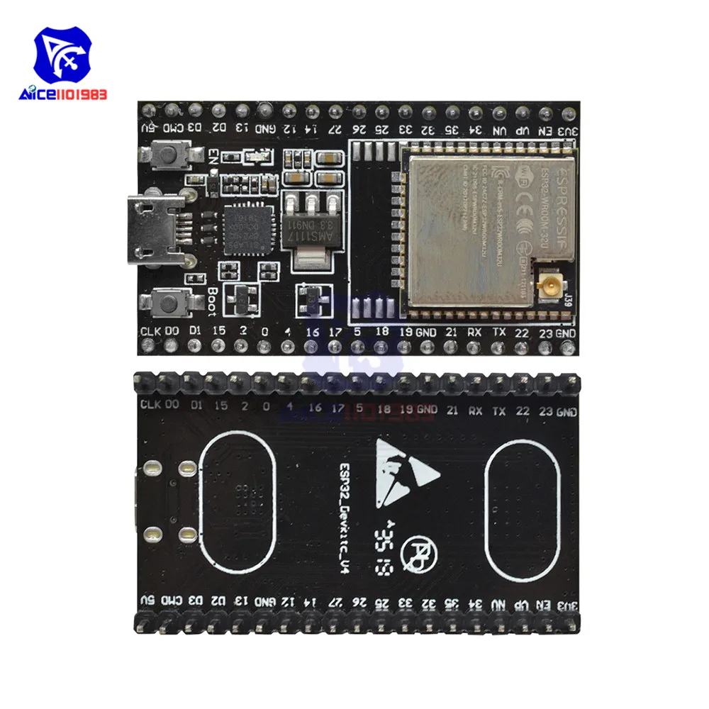 ตัวเลือกสินค้า บอร์ดพัฒนา ESP32 WiFi บลูทูธ สำหรับโปรเจกต์ IoT
