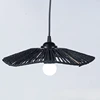Pendant Lamp Shade Paper Rope Rattan Boho Handwoven Wicker Lampshade Home Deco Interior 3