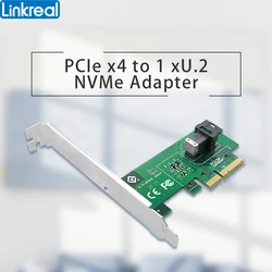 Linkreal PCI Express x4 to U.2 SFF-8643 Adapter for PCIe NVMe U.2 SSD-LRNV9611