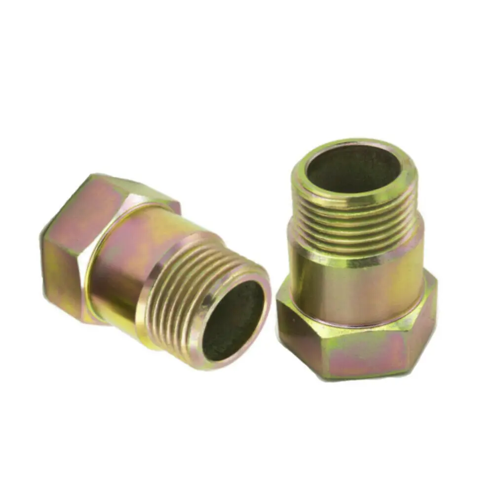 O2 Oxygen Sensor Test Pipe Extension Spacer Extender Adapter CEL M18X1.5 HHO 32mm Bung Test Pipe 4PCS 3