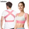 Babaka Posture Corrector for Women and Men,Breathable Back Support Straightener, Adjustable Upper Back Brace Shoulder Posture 1