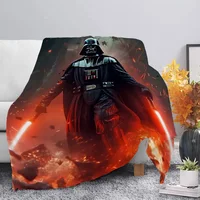 Hot Classic Movies w-w-Wars Printed Picnic Blankets-StarS Warm Blanket Soft and Comfortable Blanket Home Travel Birthday Gift 1