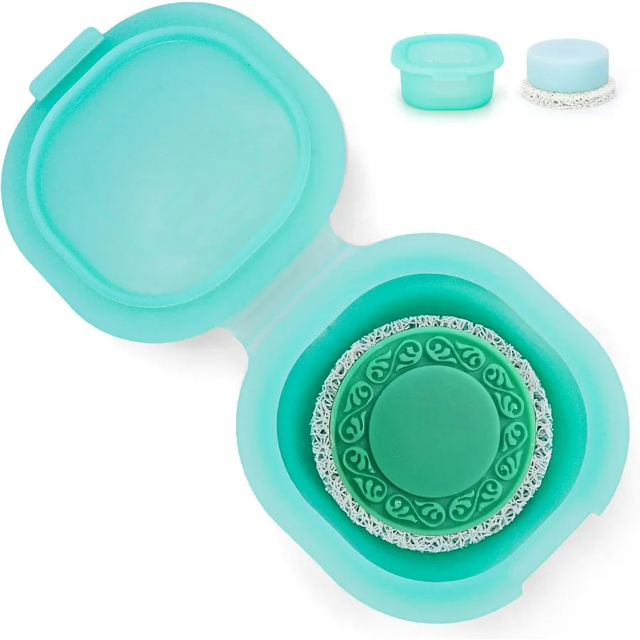 Travel Friendly Shampoo Bar Holder with Drainage Pad