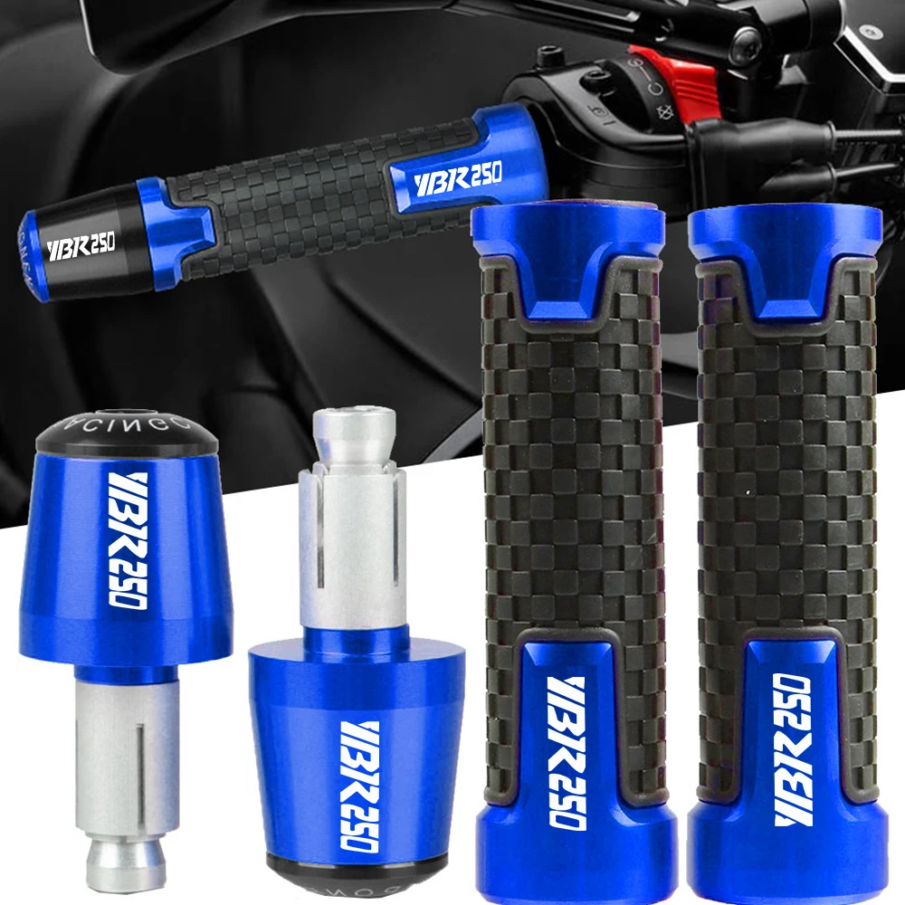 

For yamaha YBR250 YBR 250 2005-2014 2006 2007 2008 2009 2010 2011 Motorcycle Accessories Handlebar Hand Grips Handle Bar End Cap