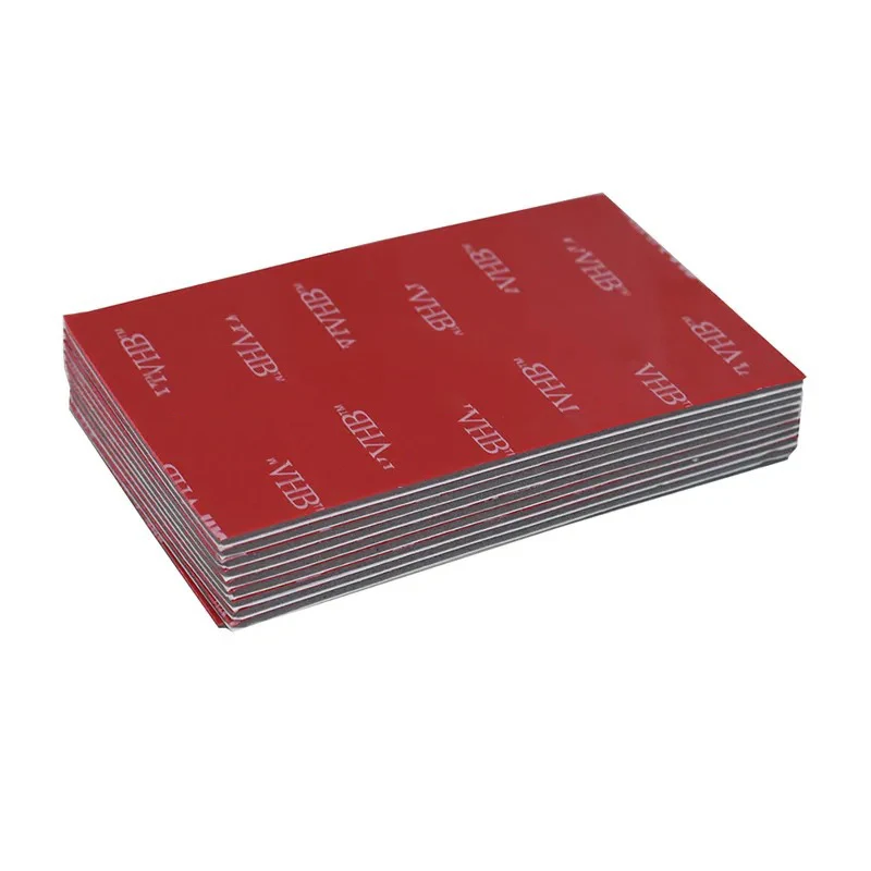 Gray Tape Rubber Foam Double-sided Adhesive Strong Sticking Surface Office Stationery Tape 84*53*1.15mm,5 /10/15,adhesive tapes,adhesive tape