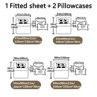 Bed Sheet Full Sets Flower Printed Flat Bed Sheets Sabanas Cama Individual Single/Queen/King Bedsheets for Double Bed Top Sheet 2