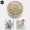 6 Girds Ferris Wheel 360° Rotating Pen Holder Large Capacity Cute Pencil Storage Box Desktop Organizer School Office Stationery 2