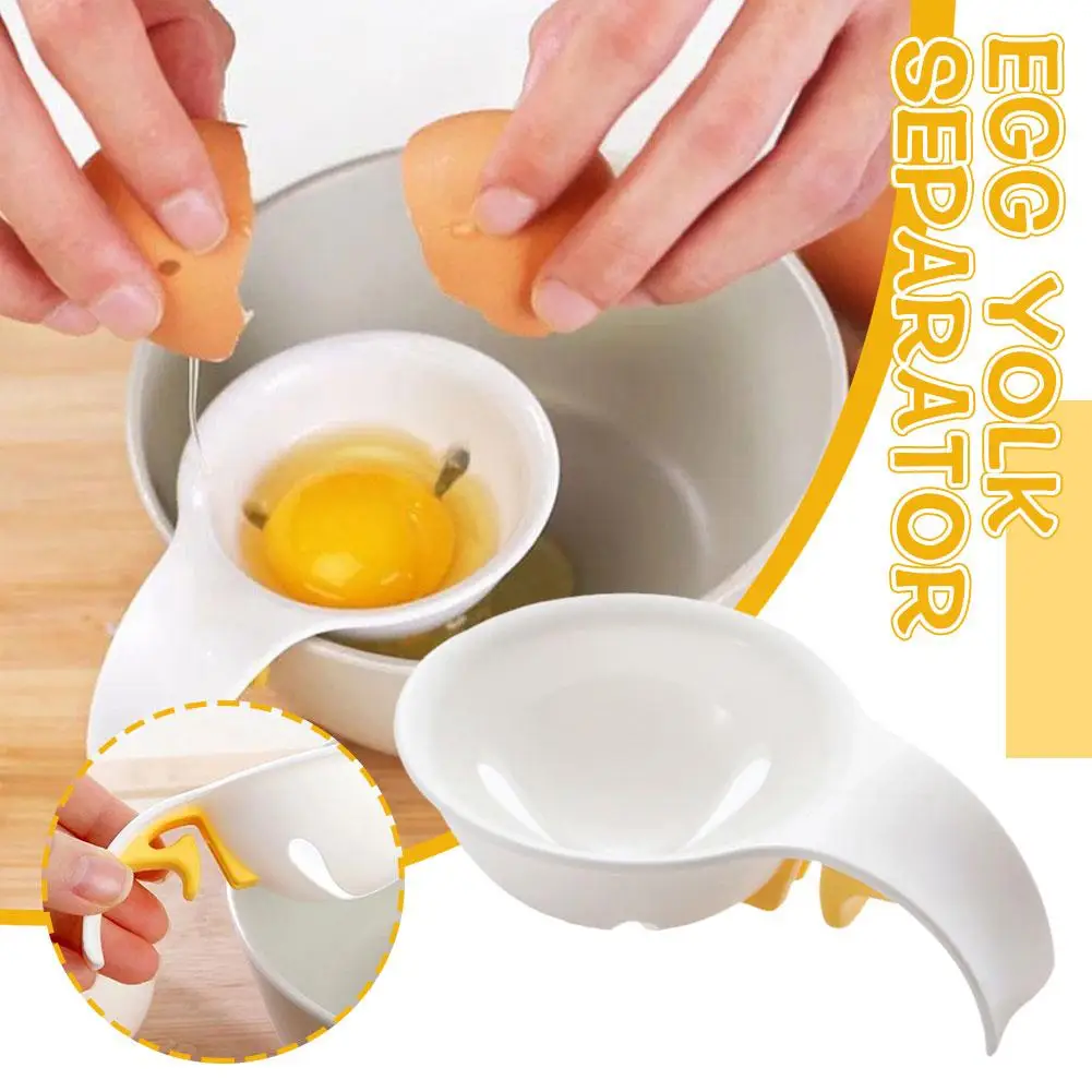 Plastic Egg White Yolk Separator Household Egg Divider Accessories Filter Cooking Egg Gadgets Tool Separator Kitchen Kitche E5v7 2