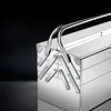 Thickened Stainless Steel Toolbox Multi-functional Three-layer Folding Professional Iron Tool Box Home Tools Packaging 3