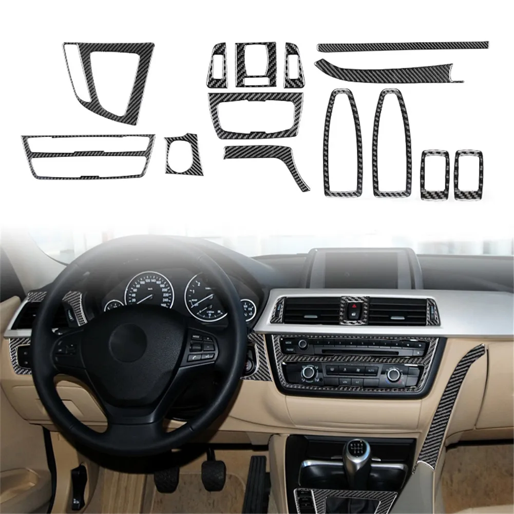 

Стикеры из углеродного волокна для BMW F30 2013-2019, аксессуары для стайлинга