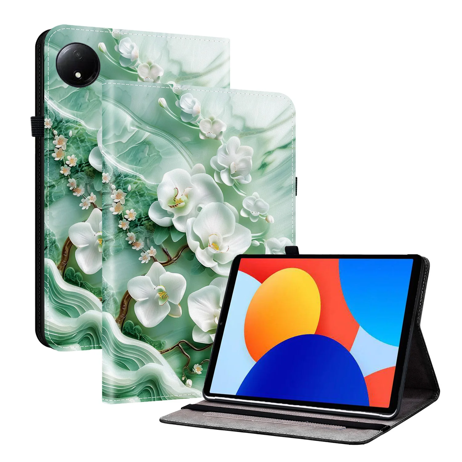 Premium PU Leather Tablet Stand Cover - Elegant and Durable Protection