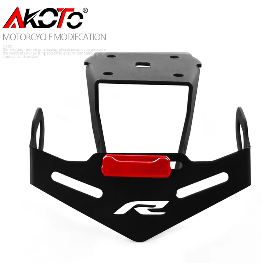 Para yamaha r15 v3 2017 2018 2019 2020 2021 2022 yzfr15 suporte da placa de  licença quadro traseiro fender eliminador suporte - AliExpress, image size:960x960