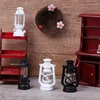 6cm Mini Led Retro Glowing Pony Lantern Simulation Cande Light Night Light Dollhouse Miniature Kerosene Lamp Home Decor Toy 4