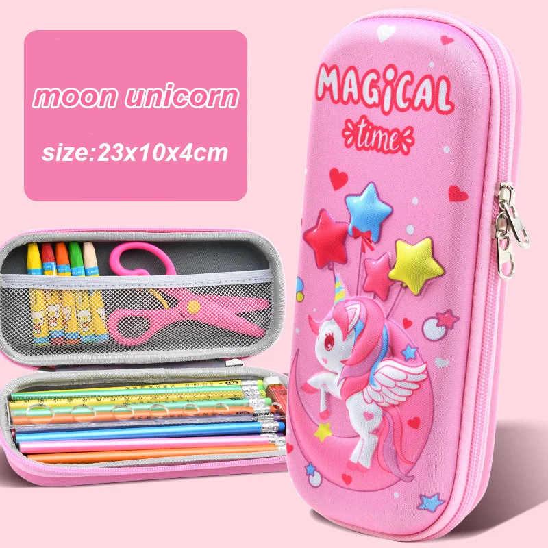 Kawaii 3D Waterproof Large Capacity Pencil Case