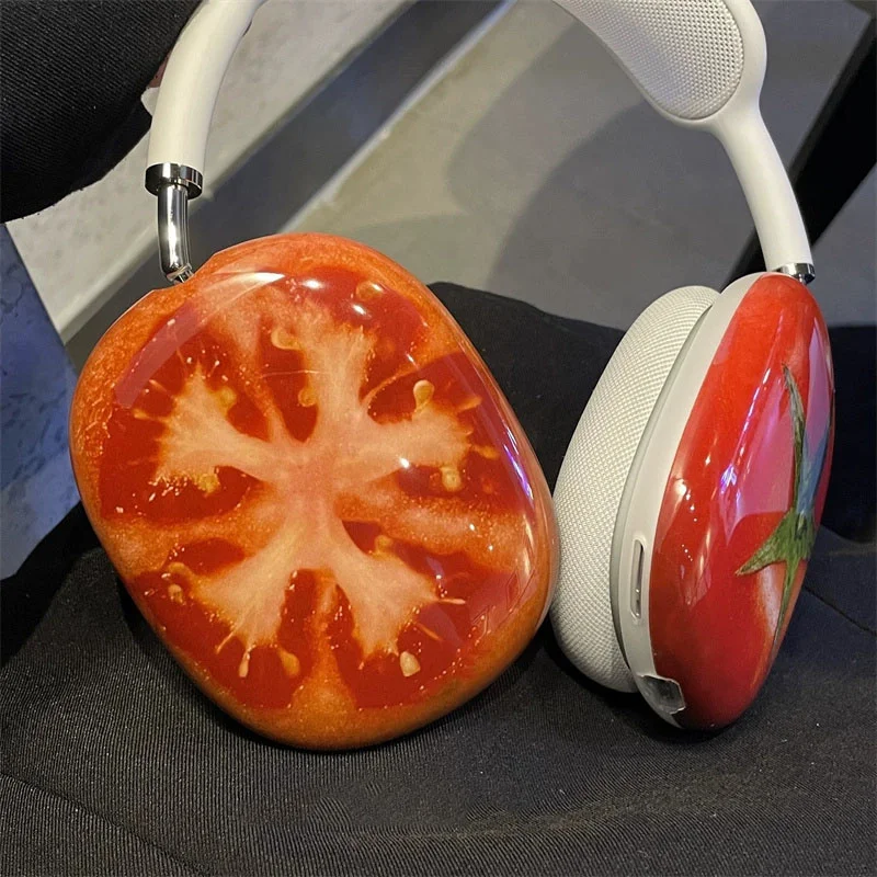 Summer Cute Fruit Tomato Protective Case For Apple Airpods