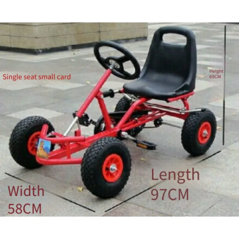 Snow Scooter Indoor/Outdoor Ice Skating with Large Wheels with Anti-Rust Steel Frame Children's Snow Bike Balance Training