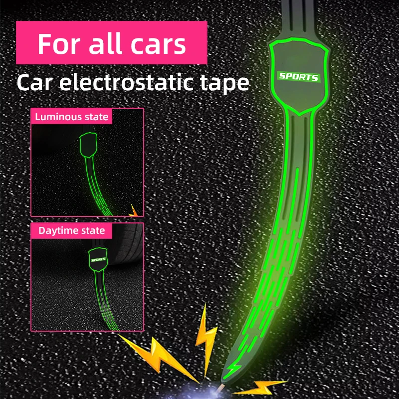 CarStaticElectricityBeltexhaustPipeStaticEliminatorNightglow