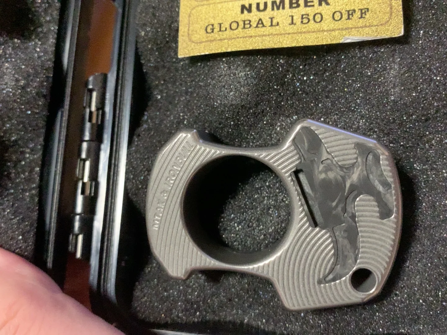 

MTAK яркий дизайн, оригинальный и подлинный Железный палец тигра из нержавеющей стали