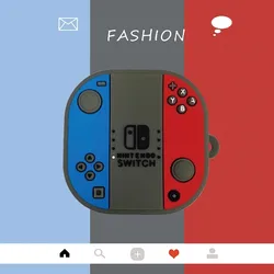 Cartoon Silicone Earphone Case for Galaxy Buds FE - Fun and Durable Charging Box Cover (Game)