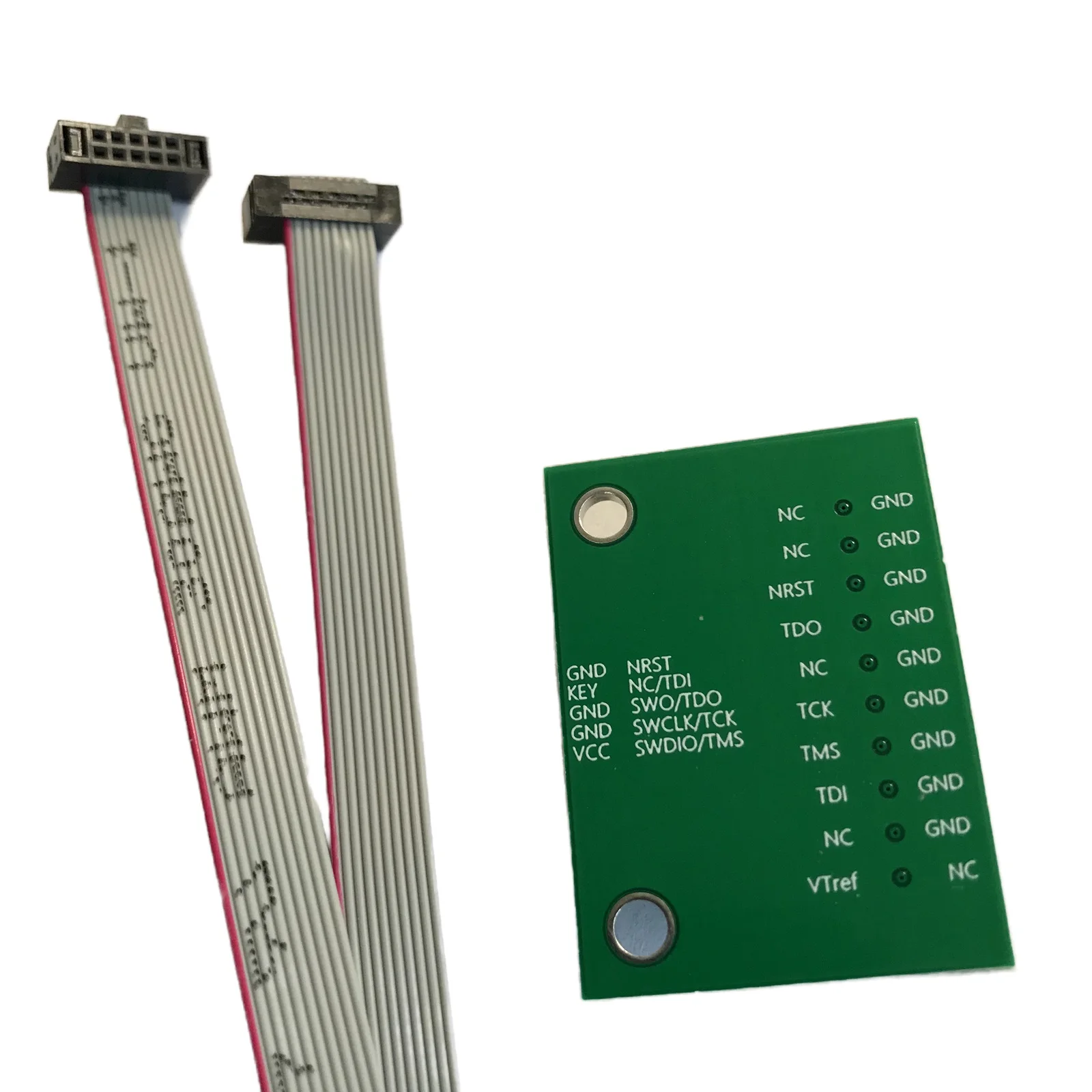 JTAG 20P 2.54mm to 10P 1.27mm Adapter Board Cable For J-link Jlink