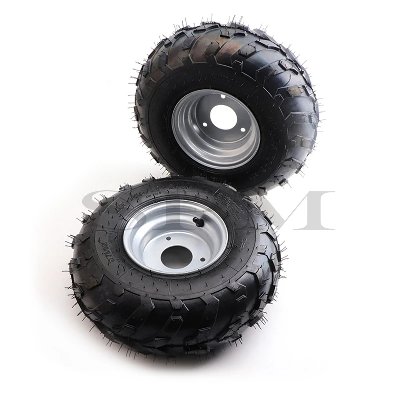 6 Inch Wheel 145/70-6 Tubeless tire 2 Pcs/lot Fit For 50cc 70cc 110cc Small ATV Quad Bike snowplow lawn mower vacuum Tyre Wheels