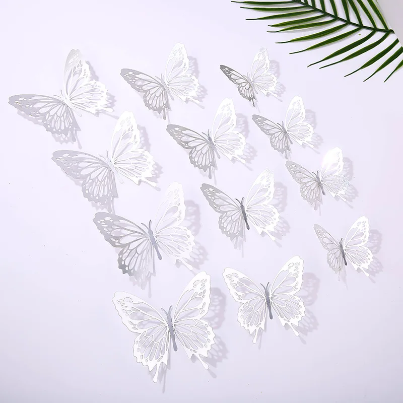 Butterfly Cake Toppers - Assorted Colors for Celebrations and DIY Decor