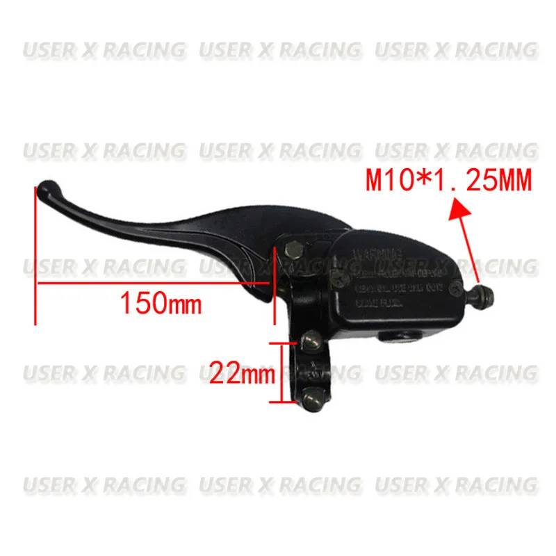 User-X Moto Universali Atv Leva Freno Pompa Freno Pompa Freno Pompa Freno Per Polaris Sportsman Atp Diesel Magnum Trail Boss