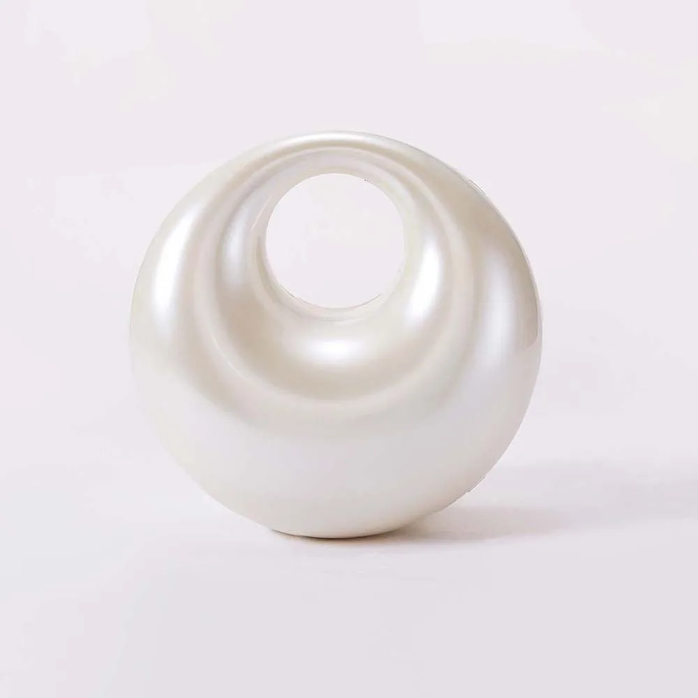 NEW Moon Shaped Acrylic Clutch Handbag for Women Fashion Top-Handle Tote Box Ladies Bucket Shoulder Messenger Bags