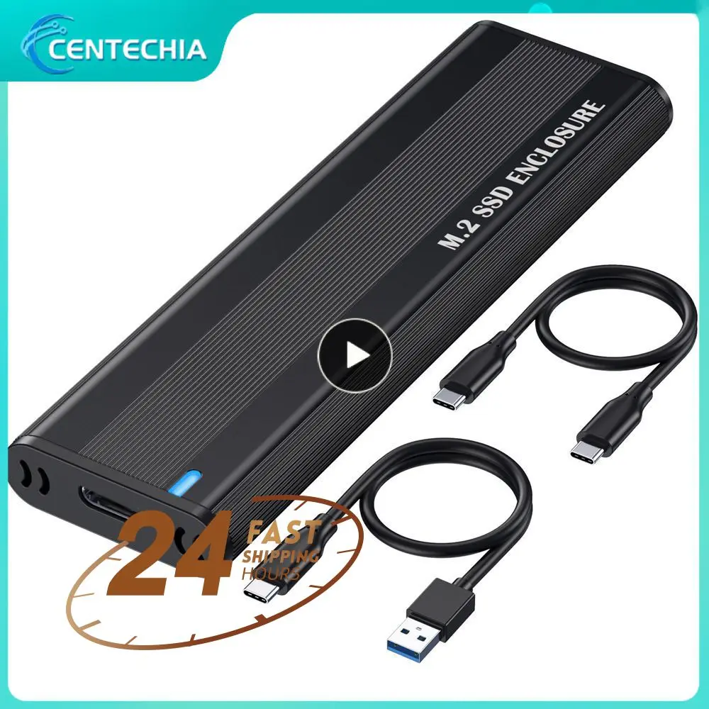Custodia Ssd M2 Da 10Gbps Nvme Sata Dual Protocol M.2 A Usb Type C 3.1 Adattatore Ssd Per Nvme Pcie Ngff Sata Ssd Disk Box M.2 Ssd Case