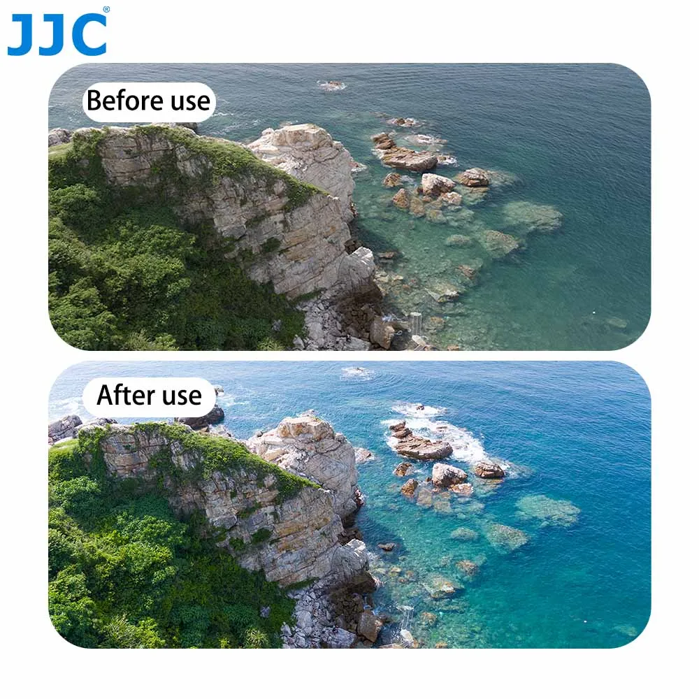 JJC Action-Kamerafilter für Insta360 Go Ultra UV-Filter CPL ND Filter 1/2 schwarzer Nebelfilter 4-Punkt-Sternfilter mit Gehäuse – Detail 3