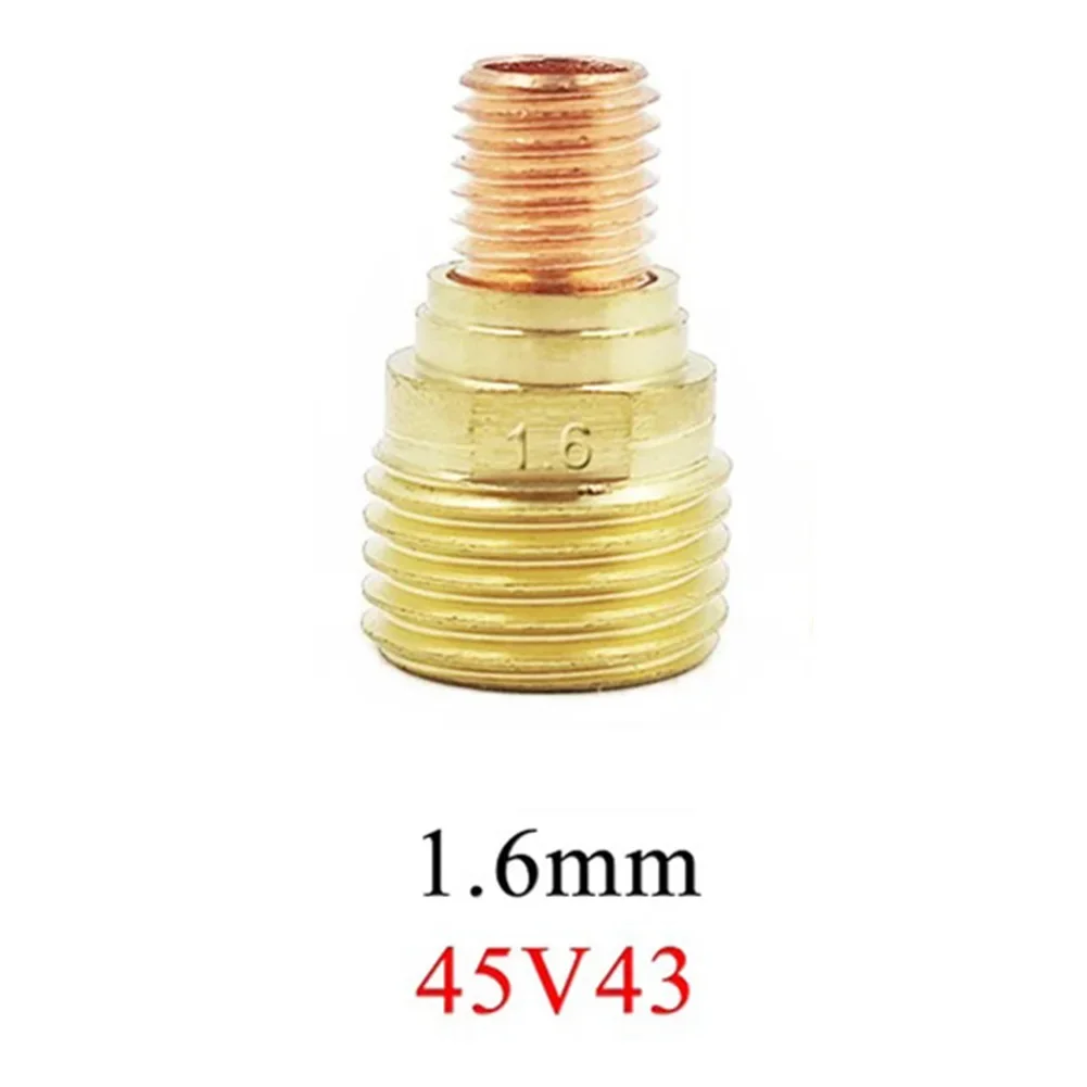 TIG Welding Torch Gas Lens Collets Body 45V42 45V43 45V44 45V45 For WP9 20 25 Welding Torch Equipment Accessories