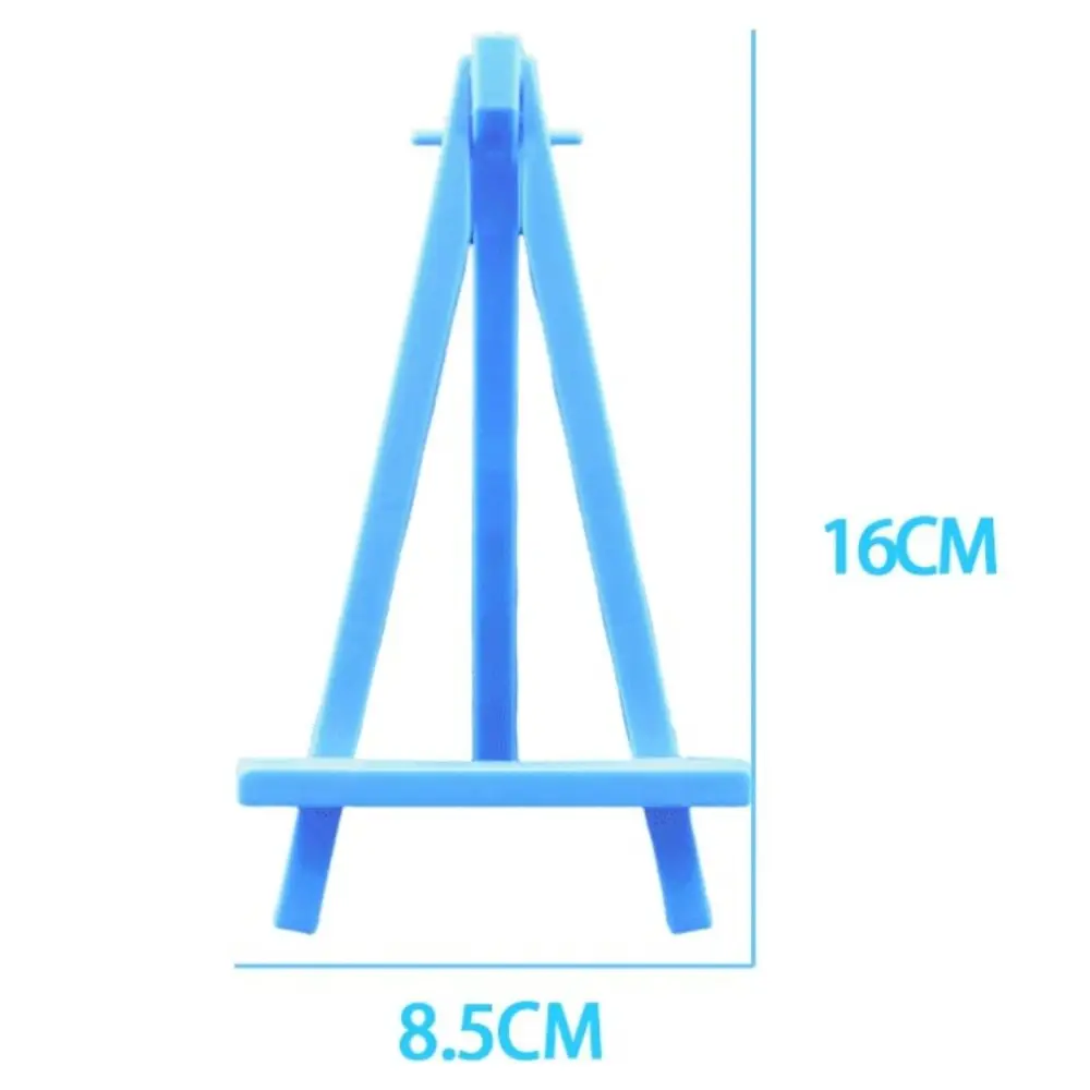 5pcs Plastic DIY Crafts Cards Holder Photo Display Desk Decoration Canvas Easel Mini Display Easel Drawing Tripod Sketch