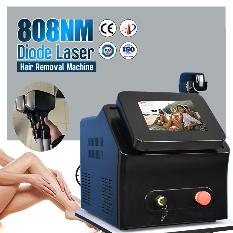 3 Wavelength 808nm Diode Laser Hair Removal Machine Rejuvenator
