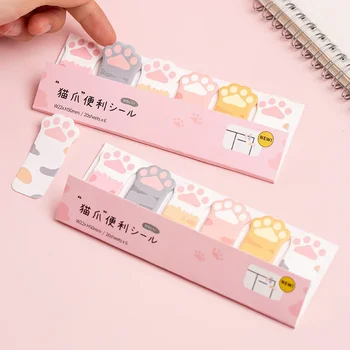 Kawaii Cat Paw Sticky Tabs 1