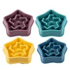 Pet Cat Dog Slow Food Bowl Fat Help Healthy Round Anti-choking Thickened And Non-slip Multiple Colors Shapes 2