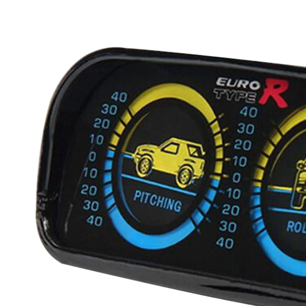 Enhanced Backlit Speedometer Compass and Inclinometer
