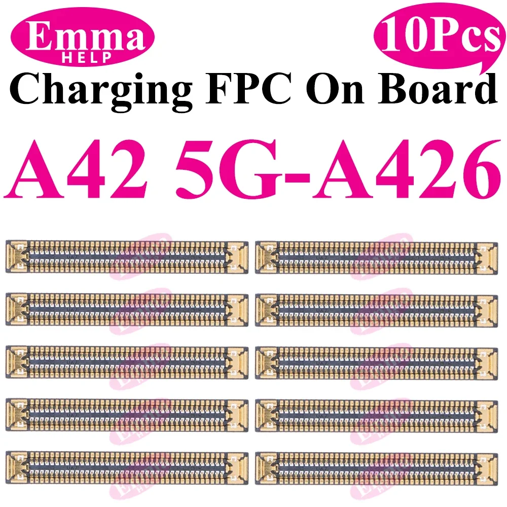 10-Pack USB Charger Charging Port FPC Connector Replacement Kit
