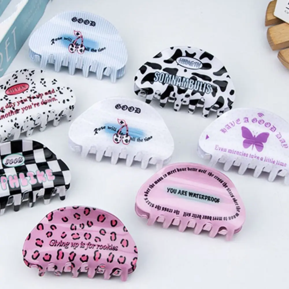 Рисунок 2 - Леопардовая полукруглая заколка